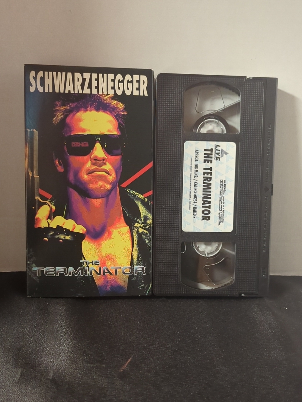 4/$20 The Terminator VHS Arnold Schwarzenegger